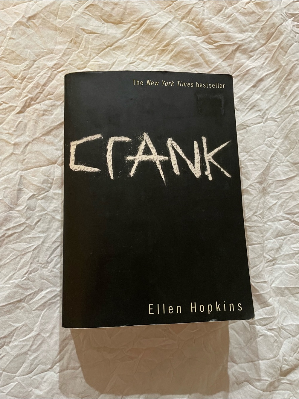 Crank Paperback by Ellen Hopkins - Black